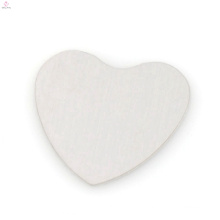 Wholesale cheap stainless steel heart plate,silver plate for floating locket,no locket